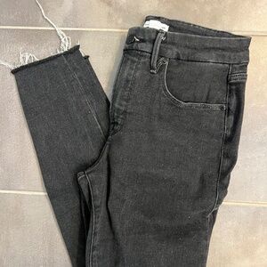 Good American black wash jeans size 29 / 8